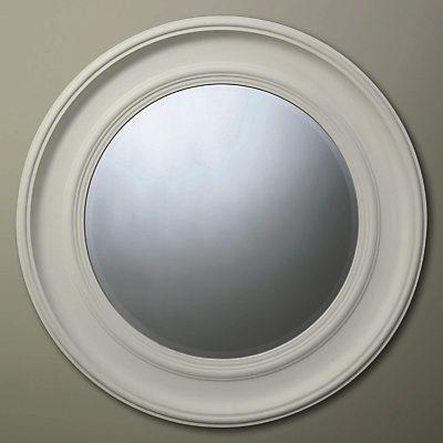 Brissi New England Mirror, Dia.78cm White